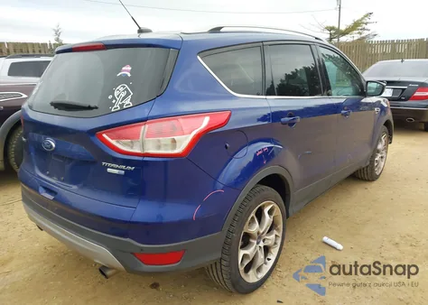 2013 Ford Escape Titanium из США, поврежденный, VIN 1FMCU9J91DUC29994